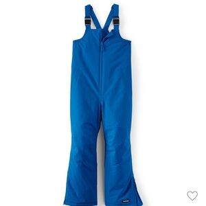 Lands' End Navy and Blue Snow Bib